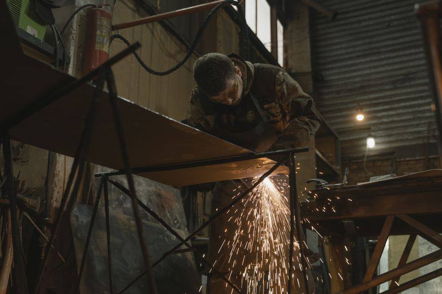 GM Contracting steel fabrication workshop